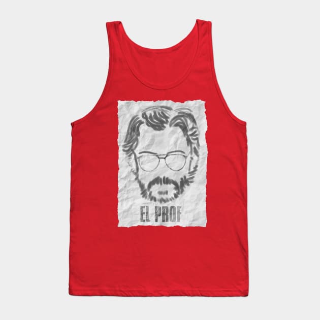 El Profesor de Papel Tank Top by IchnyTee